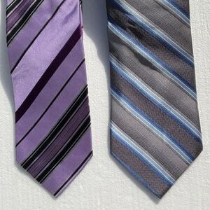 🔥 Geoffrey Beene and Joseph & Fiess Men's Neckties 2set, OS